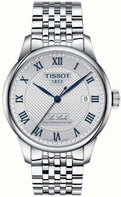 Tissot Le Locle Powermatic 80 20th Anniversary Edition (39mm) Silver Dial / Stainless Steel Bracelet T0064071103303