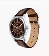 Fossil Multifunction Brown Leather Watch and Bracelet Gift FS6226SET - alternate view 5