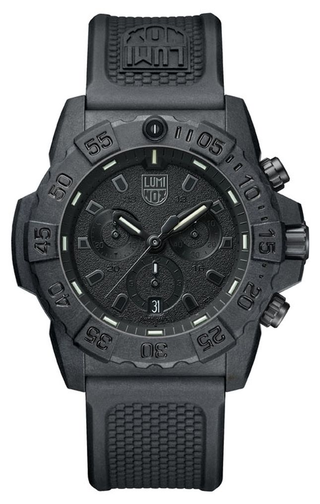 Luminox XS.3581.BO Navy Seal 3580 Chronograph Black/Black Watch
