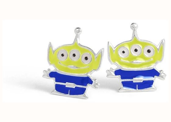 Disney Sterling Silver Toy Story Alien Earrings E913039SL.PH