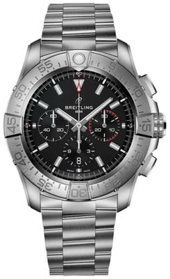Pre-owned Breitling Avenger B01 42mm Chronograph Automatic Black Dial Men's Watch J3565