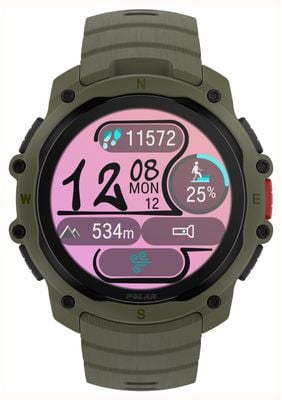 Polar Street X - AMOLED GPS Urban Sports Watch (45mm) Forest Green 900116714