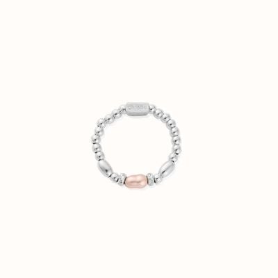 ChloBo Mini Sparkle Pink Pearl Ring (Medium) - 925 Sterling Silver SR2SPP