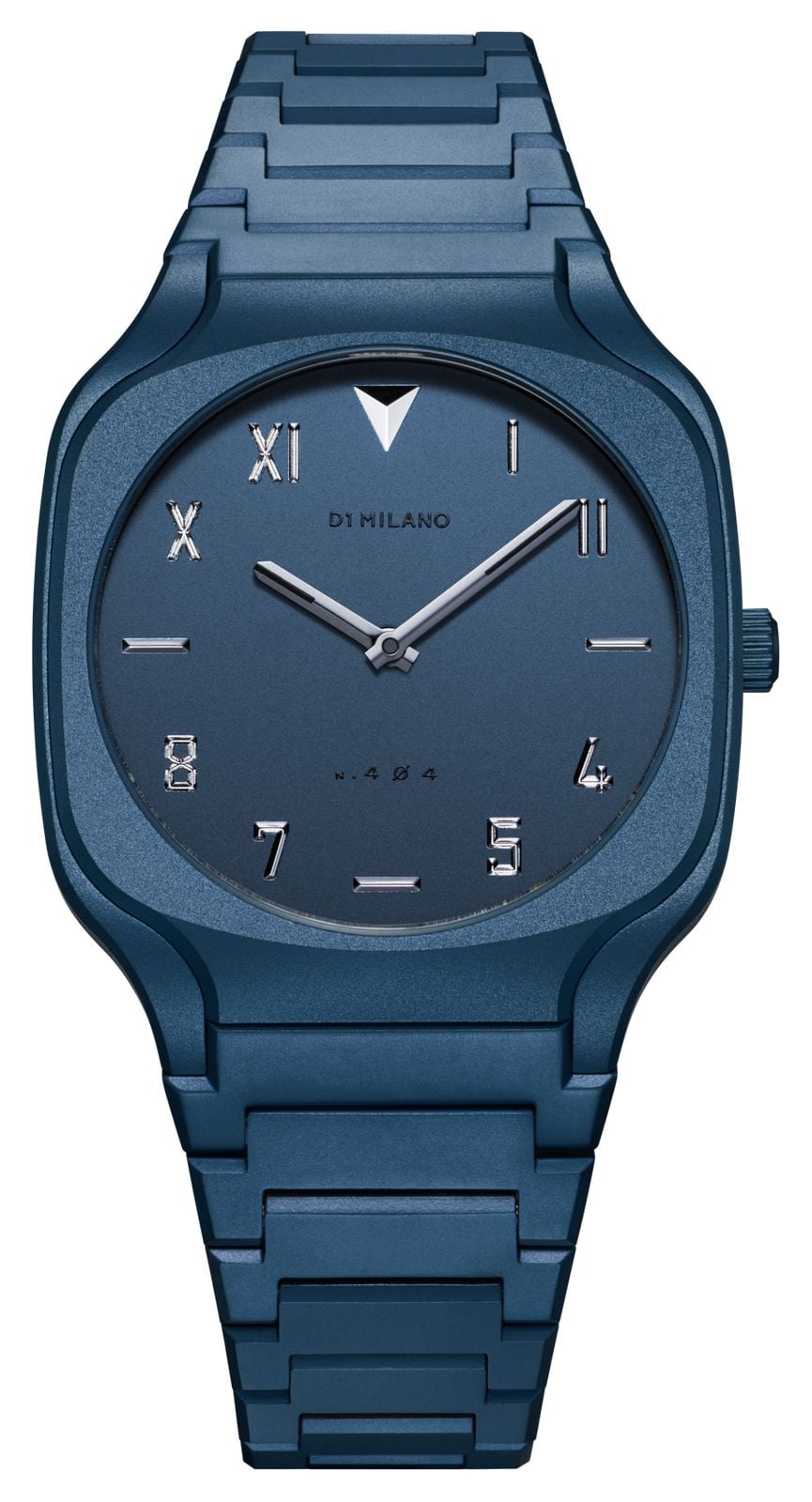 D1 Milano SQBJ09 Square Galaxy Blue (37mm) Blue Sandblasted Watch