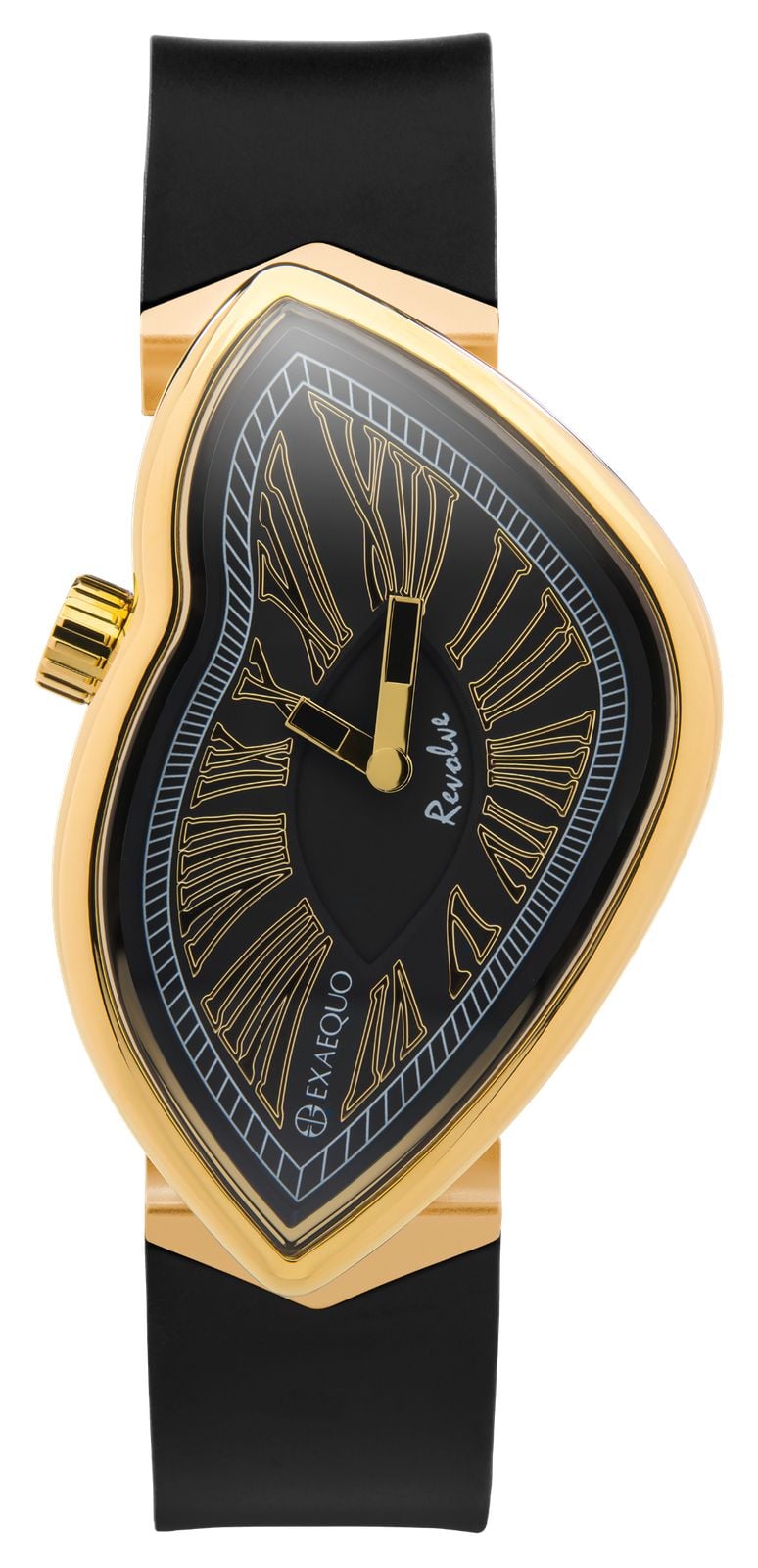 Exaequo Melting Watch EX 0032.0001 Revolve IP Yellow Gold (