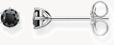 Thomas Sabo Glam And Soul Sterling Silver Black Studs H1964-051-11