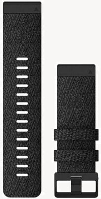 Garmin QuickFit 26 Watch Strap Only, Heathered Black Nylon 010-12864-07