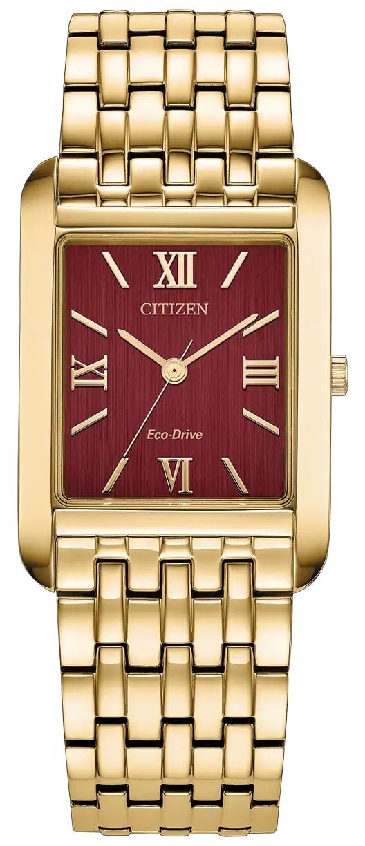 Citizen BJ6572-54X Eco-Drive Dress Classic (26.5mm) Burgundy Watch
