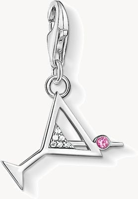Thomas Sabo | Charm Pendant Cocktail Glass | 925 Sterling Silver | 1802-013-27