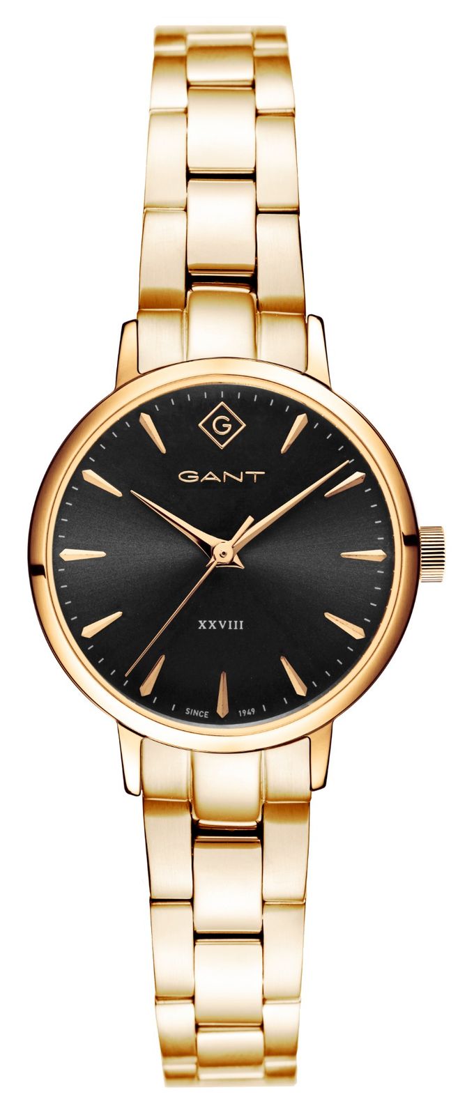 GANT G126011 PARK AVENUE 28 (28mm) Black Dial / Gold PVD Watch