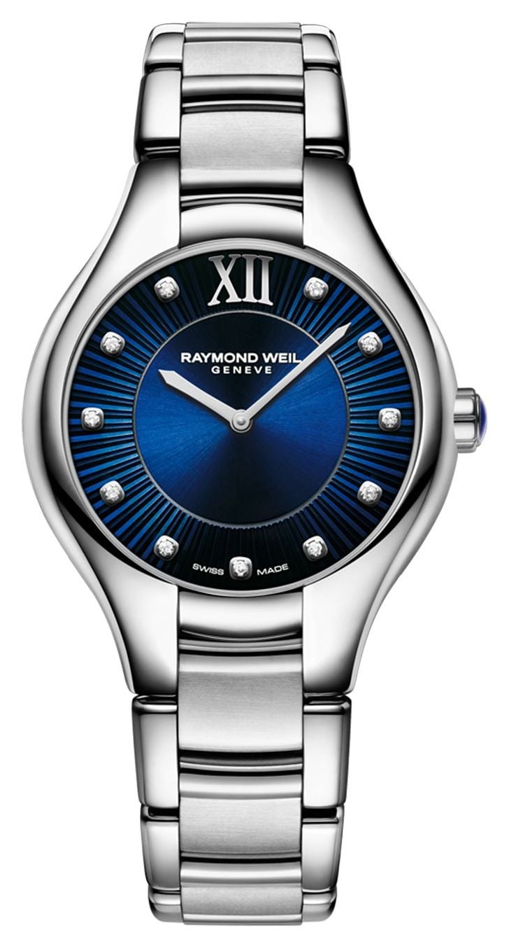 Raymond Weil 5132-ST-50181 Noemia Diamond Quartz (32mm) Blue Watch