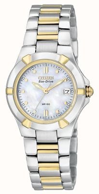 Citizen Women's Riva Two-Tone Steel Case Eco-Drive EW1534-57D