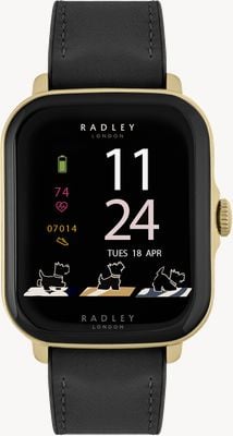 Radley Series 20 Smart Calling Watch (37mm) Black Leather Strap RYS20-2162
