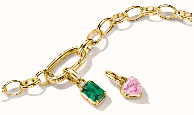 Thomas Sabo THOMAS SABO Birthstone Charm January – Connect CC1329-M01-9 - alternate view 2