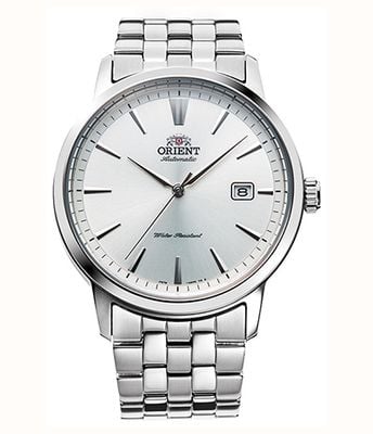 Orient Mechanical Contemporary (41.6mm) Silver Dial / Stainless Steel Bracelet RA-AC0F02S30B