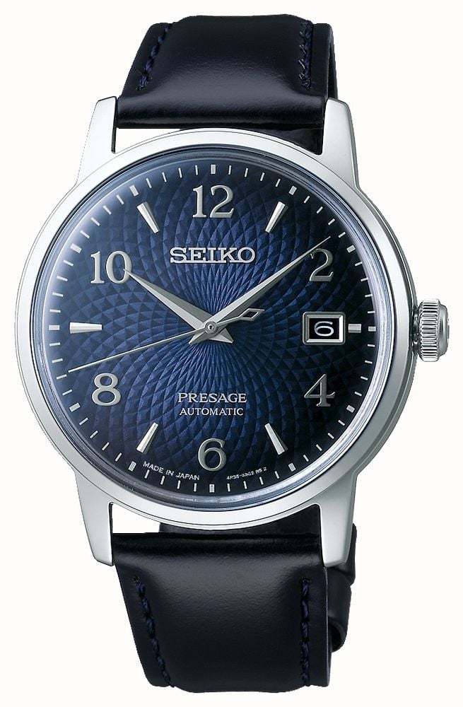 Seiko Presage Cocktail Blue Dial Automatic Old Clock SRPE43J1