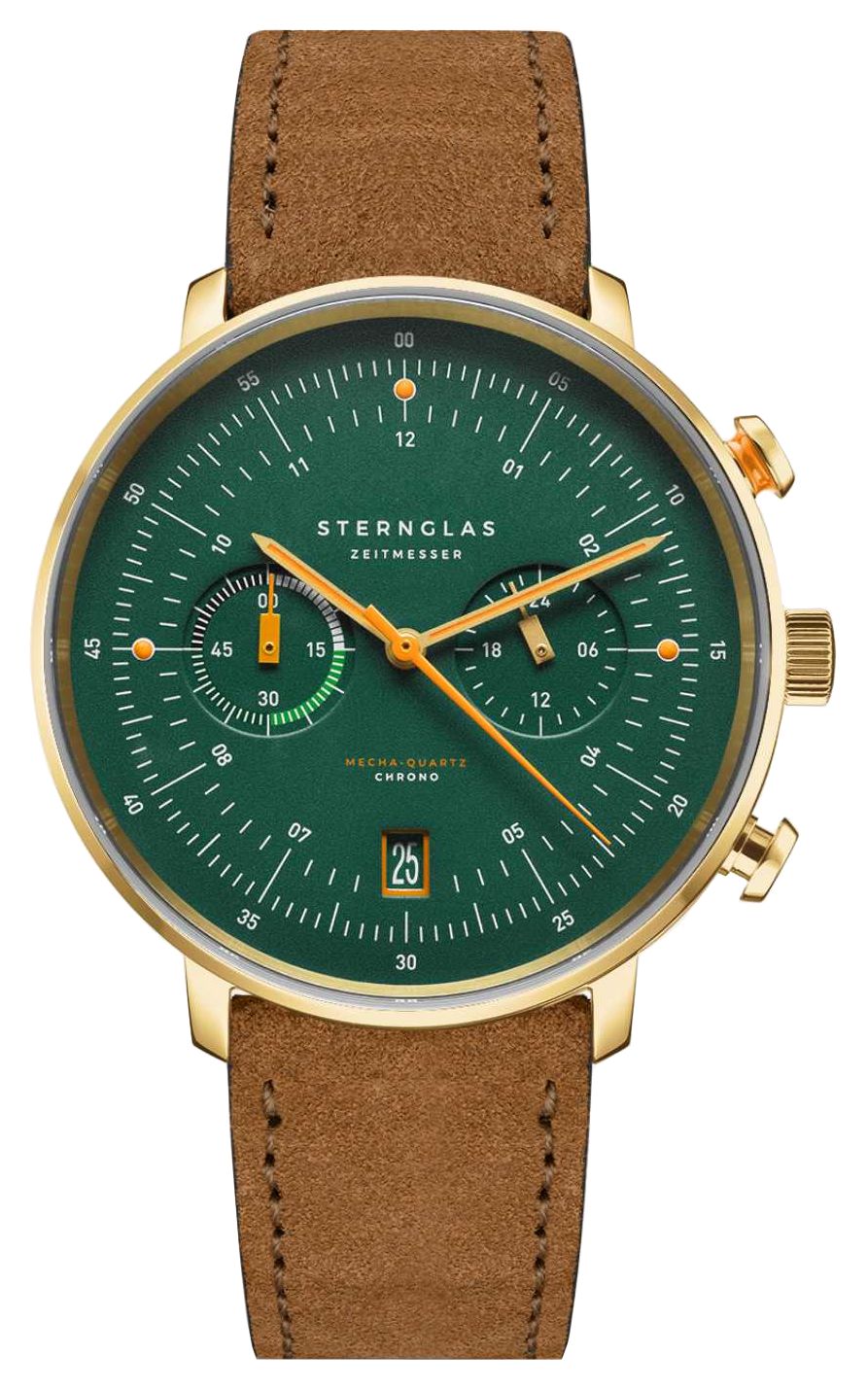 STERNGLAS S01-HCV22-WL02 Hamburg Mecha-Quartz Chrono Edition Watch