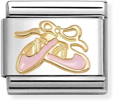 Nomination Classic Dance Shoes Pink Enamel Charm 030285/76