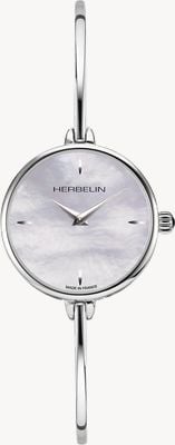 Herbelin FIL Women's Mother-of-Pearl Dial Stainless Steel Bracelet 17206B19