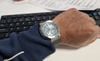 Customer picture of Casio G-Shock Metal Covered 2100 (44.4mm) Sky Blue Dial / Black Bio-Based Resin Strap GBM-2100A-1A2ER