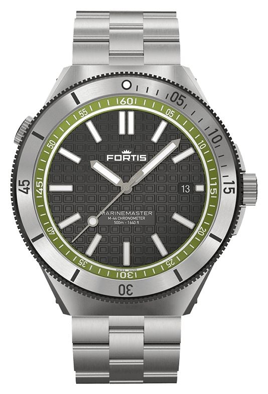 FORTIS F8120020 Marinemaster M-44 Chronometer Woodpecker Watch