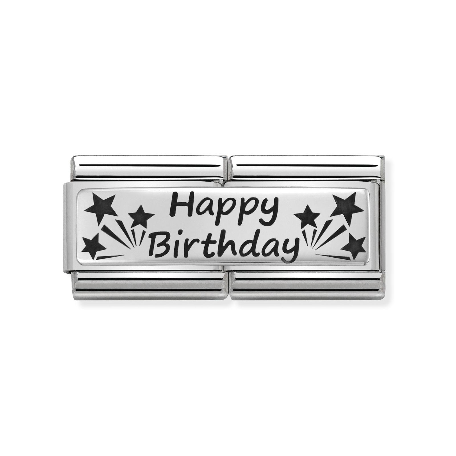 Nomination 330710/13 Classic Happy Birthday Sterling Silver Jewellery