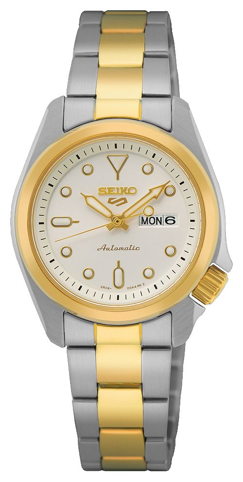 Seiko SRE004K1 5 Sport | Compact 28mm | White Dial | Two Watch