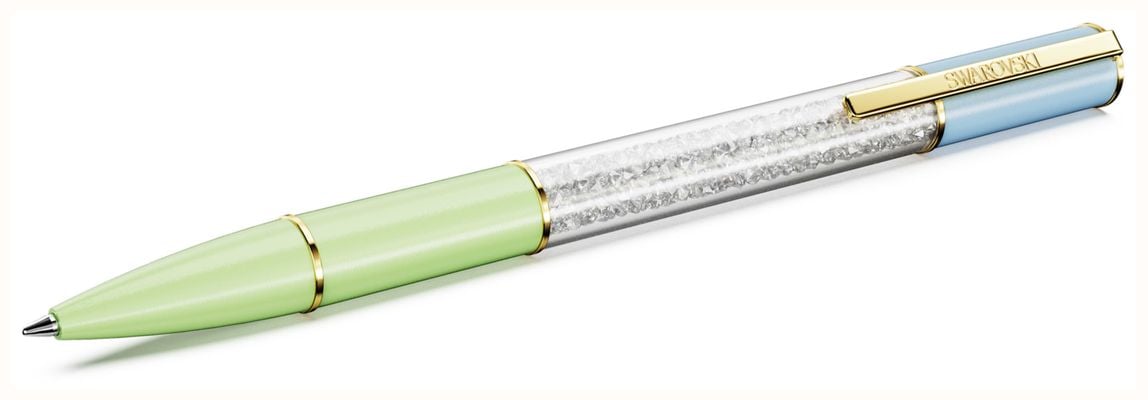 Swarovski Crystalline Lustre Ballpoint Pen Crystal Filled Multicoloured Gold-Tone Plated 5676542