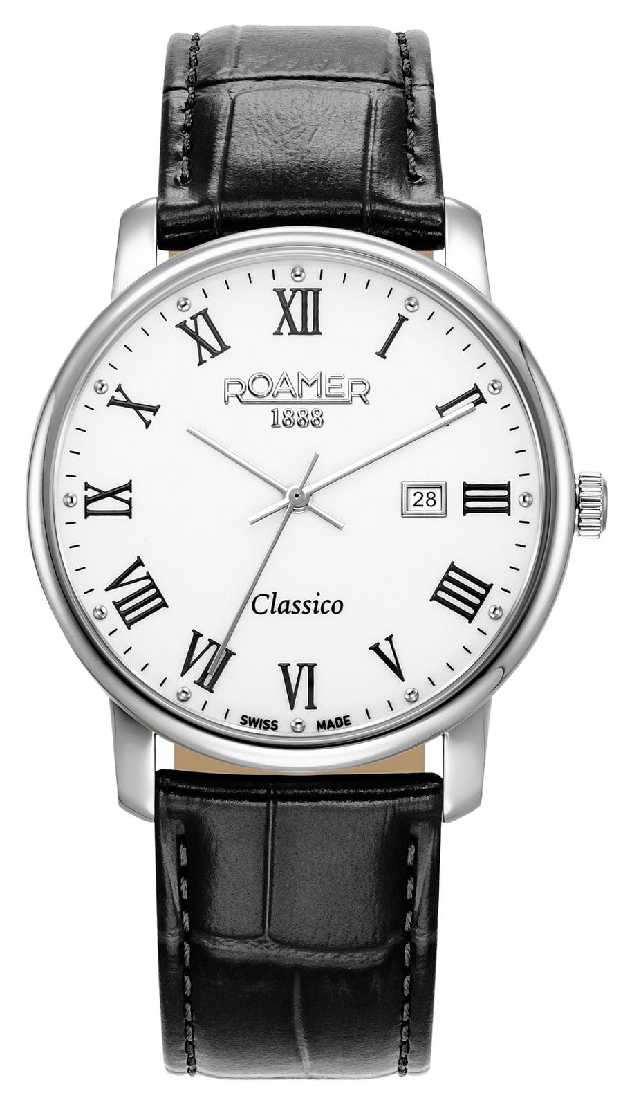 Roamer 971856 41 25 05 Classico Gents Quartz (40mm) White Watch
