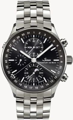 Sinn The Frankfurt Financial District Watch 6012.011 BRACELET ENGLISH CALENDAR