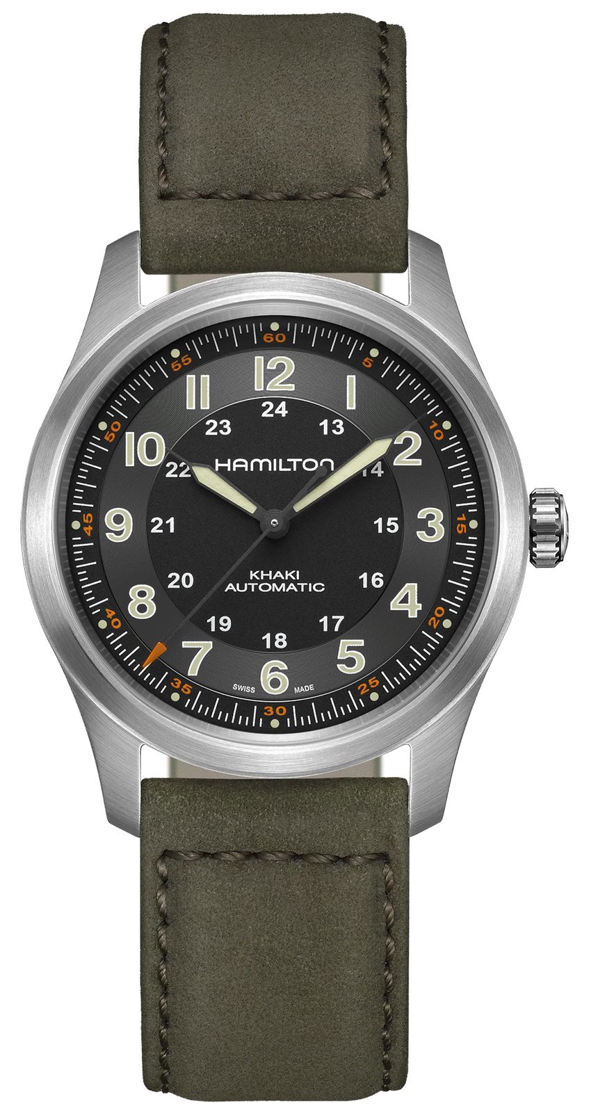 Hamilton H70205830 Khaki Field Titanium Automatic (38mm) Watch
