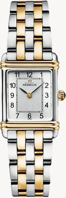 Herbelin Art Deco Women's Two Tone Stainless Steel Watch 17478BT22