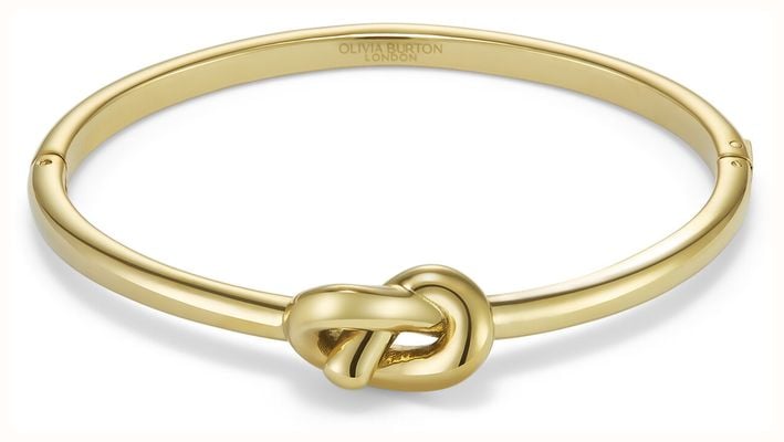 Olivia Burton Classic Lover's Knot Gold-Plated Bangle 24100223