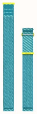 Garmin Quick Release Bands (22mm) Amp yellow/Turquoise ComfortFit Fabric - Strap Only 010-14400-07