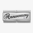 Nomination Classic Anniversary Sterling Silver & Steel Charm 330730/03