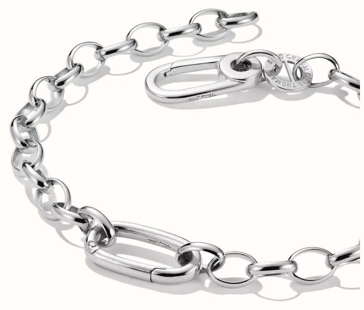 Thomas Sabo X Hello Kitty Charm L19 Silver Connect Bracelet C1202-M02-21-L19 - alternate view 2