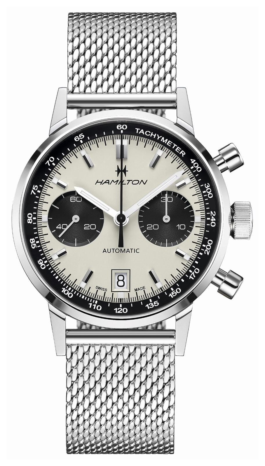 Hamilton H38416111 Intra-matic Mesh Auto Chrono American Watch