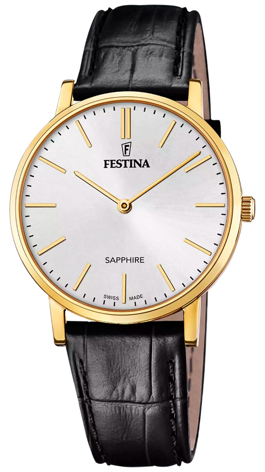 Festina F20016/1 Swiss Made Classic Quartz (39.3mm) Silver Watch