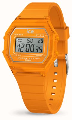 Ice-Watch ICE Digit Retro Neon Orange (32mm) Orange Digital Dial / Orange Silicone Strap 022886