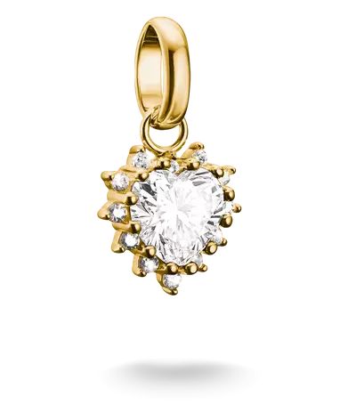 Thomas Sabo CC1279-M01-14 Charm Club Connect 18ct Yellow Jewellery