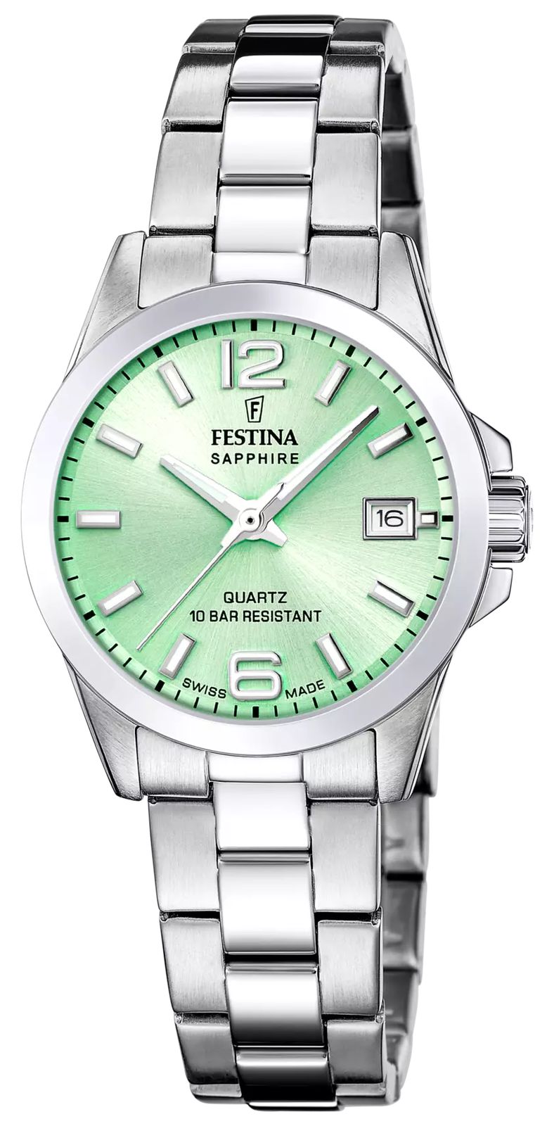 Festina F20049/2 Swiss Made Classic Quartz (29.5mm) Green Watch
