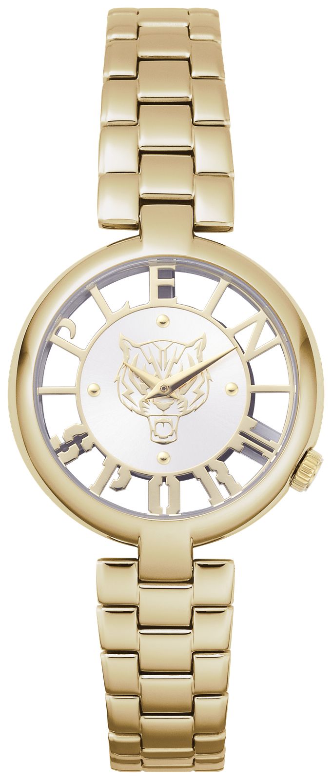 Plein Sport PSMBA0323 TIGER LUXE (36mm) Transparent Silver Watch