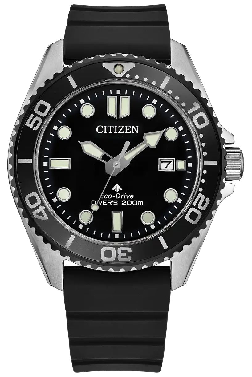 Citizen BN0266-07E Eco-Drive Promaster Diver (41mm) Black Watch
