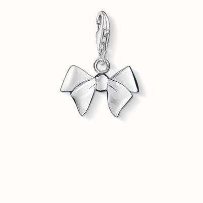 Thomas Sabo Bow Charm 925 Sterling Silver 0619-001-12