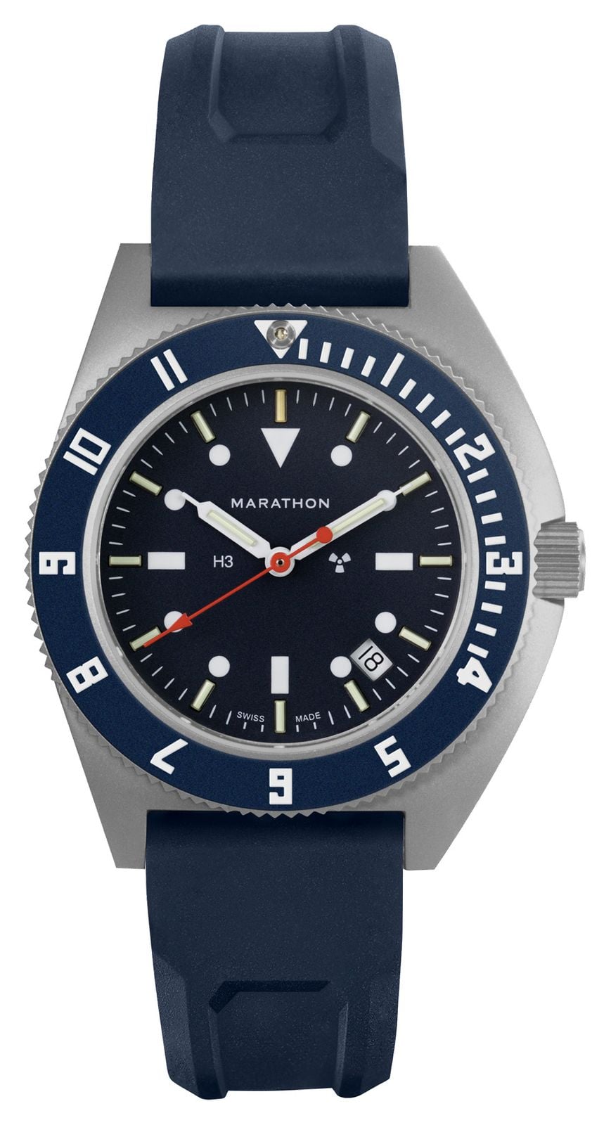Marathon WW194013SS-1301 Blue Yonder SSNAV-D Quartz Limited Watch