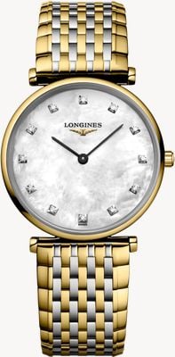 LONGINES La Grande Classique De Longines (29mm) Mother-of-Pearl Dial / Two-Tone Stainless Steel Bracelet L45122877