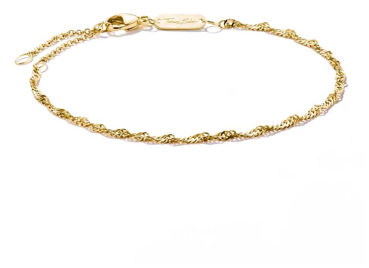 Thomas Sabo A2208-S02-39-L19V Singapore Bracelet | Charm Jewellery