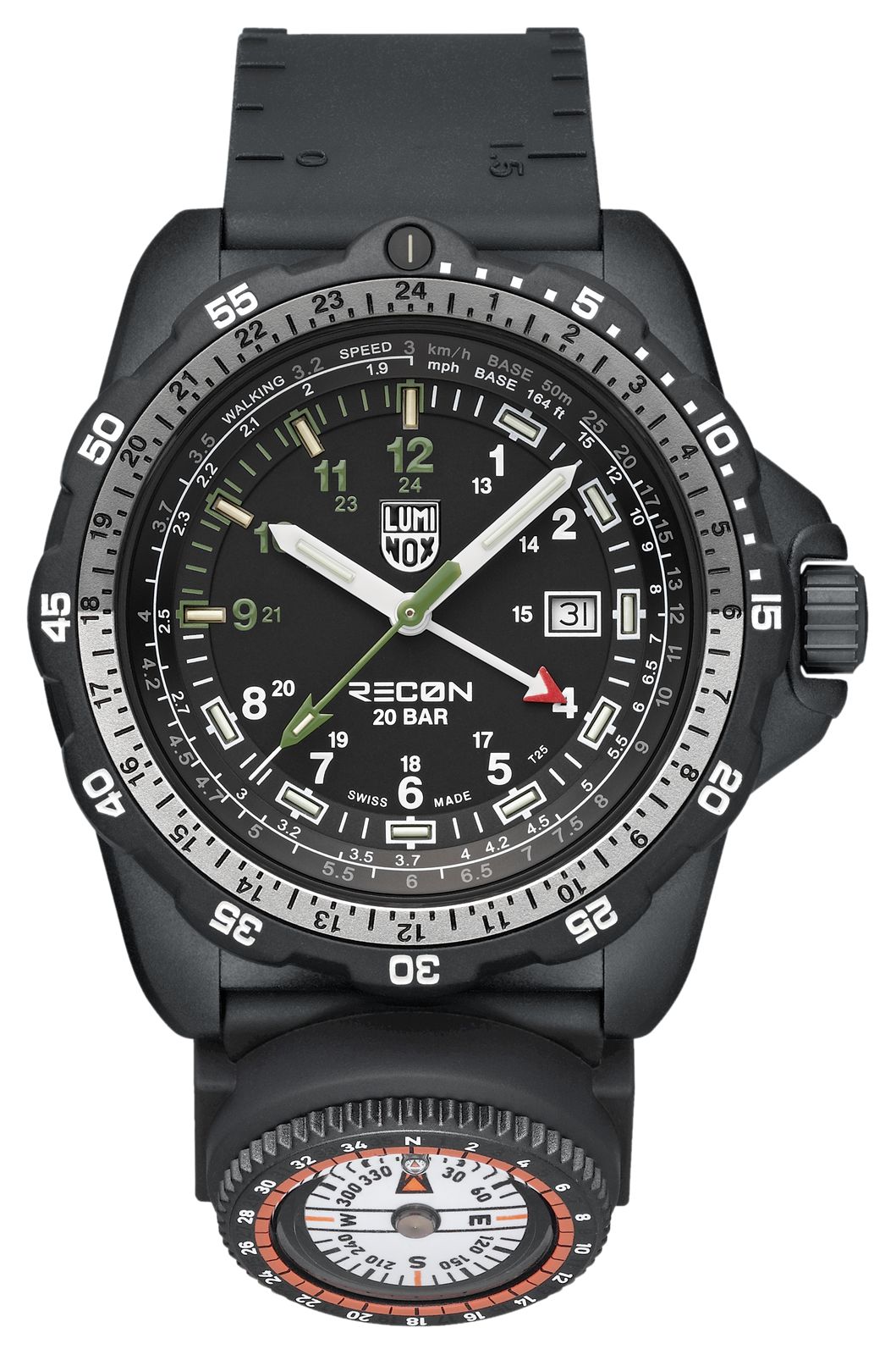 Luminox XL.8837.SET RECON Nav Spec SET (46mm) Black Dial / Watch
