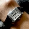 Customer picture of Herbelin Women's Mini Art Deco | Black Leather Strap | White Dial 17438AP08