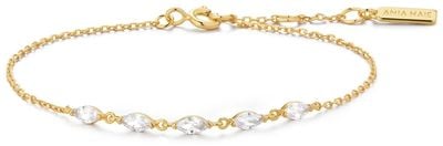 Ania Haie Gold Quintet Marquise Bracelet B075-03G